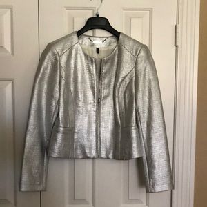 NWT silver jacket